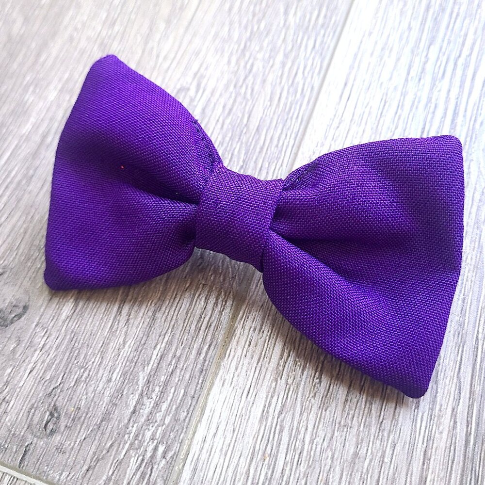 American Apparel Purple Clip-on Bowtie
